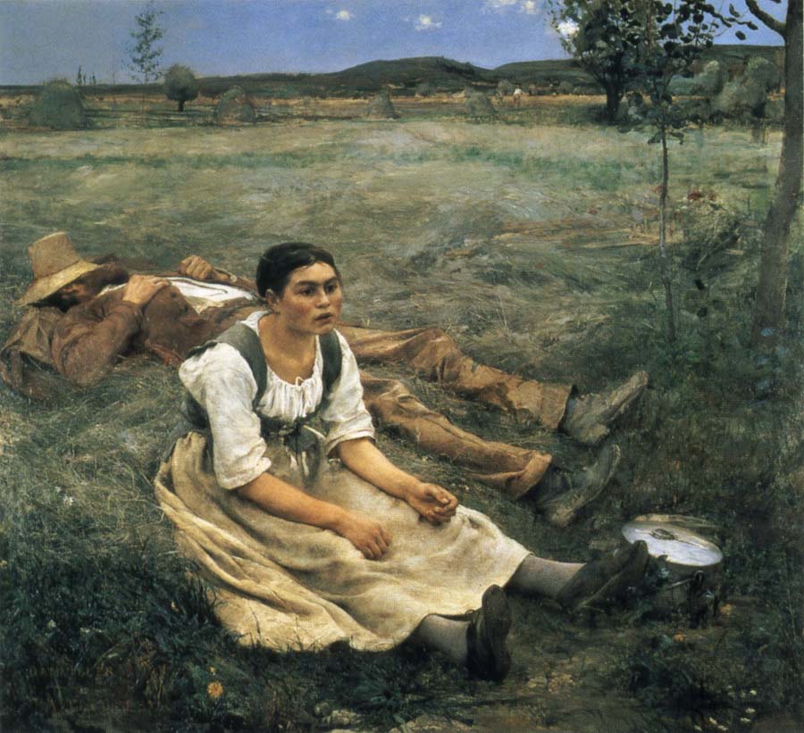 Jules Bastien-Lepage The Haymakers